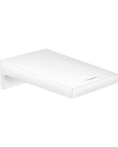 hansgrohe Metropol Wanneneinlauf 32543700 Ausladung 185 mm, Wandmontage, mattweiß