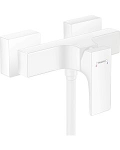 hansgrohe Metropol single lever shower mixer 32560700 exposed, matt white