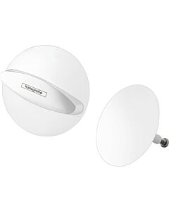 hansgrohe Flexaplus Fertigmontageset 58185700 mattweiß, Ab-/Überlaufgarnitur