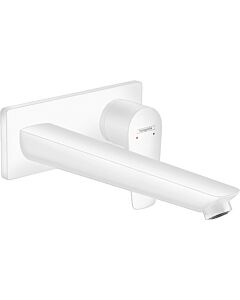 hansgrohe Talis E hansgrohe Talis E hansgrohe Talis E hansgrohe Talis E mixer, matt white, spout 225 mm
