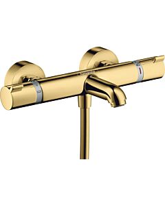hansgrohe Ecostat hansgrohe Ecostat Comfort 13114990 exposed, 2x outlets, projection 178 mm, polished gold optic