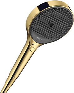 hansgrohe Rainfinity douchette 26864990 3jet, pomme de douche 130 mm, optique or poli