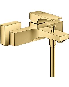hansgrohe Metropol Wannen-Einhebelmischer 32540990 Aufputz, Ausladung 180 mm, polished gold optic