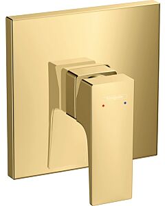 hansgrohe Metropol Fertigmontageset 32565990 1x Verbraucher, UP-Brause-Einhebelmischer, polished gold optic