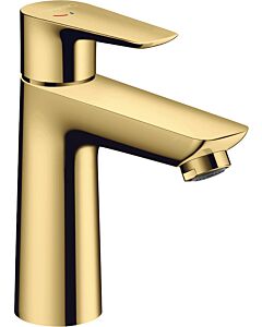 hansgrohe Talis E Waschtisch-Einhebelmischer 71713990 mit Ablaufgarnitur, polished gold optic