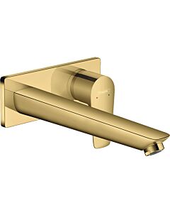 hansgrohe Talis E hansgrohe Talis E hansgrohe Talis E mixer, polished gold optic, spout 225 mm