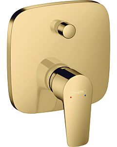hansgrohe Talis E hansgrohe Talis E mitigeur monocommande de bain, optique or poli