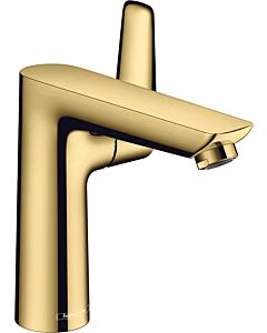 hansgrohe Talis E mitigeur lavabo 71754990 avec garniture de vidage , saillie 141 mm, optique or poli