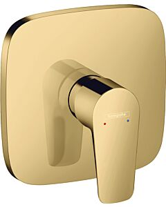 hansgrohe Talis E hansgrohe Talis E concealed single lever shower mixer, polished gold optic