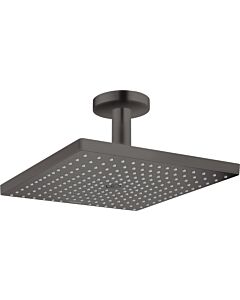 hansgrohe Raindance E shower head 26251340 with ceiling connection, 1 jet, 9 l/min, brushed black chrome
