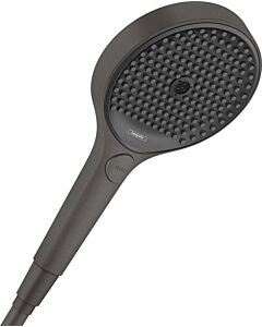 hansgrohe Rainfinity douchette 26864340 3jet, pomme de douche 130 mm, chrome noir brossé