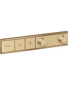 hansgrohe RainSelect Thermostat 15380140 brushed bronze, 2x Verbraucher, Unterputz