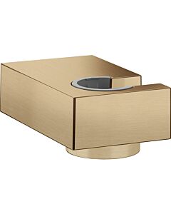 hansgrohe Porter E shower holder 28387140 for Handbrausen , brushed bronze