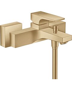 hansgrohe Metropol single lever bath mixer 32540140 exposed, projection 180 mm, brushed bronze