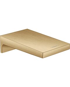 hansgrohe Metropol spout 32543140 projection 185 mm, wall mounting, brushed bronze