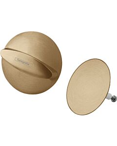 hansgrohe Flexaplus Fertigmontageset 58185140 brushed bronze, Ab-/Überlaufgarnitur