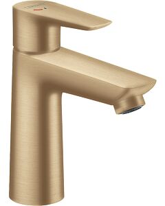 hansgrohe Talis E single lever basin mixer 71713140 with waste set, brushed bronze