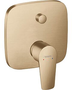 hansgrohe Talis E Fertigmontageset 71745140 Unterputz-Wannen-Einhebelmischer, brushed bronze