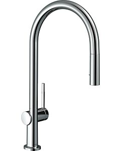 hansgrohe Talis mélangeur de cuisine 72800000 chromé , avec douchette extractible 2jet