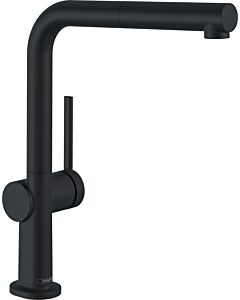 hansgrohe 72845670 Ausziehauslauf 1jet mattschwarz