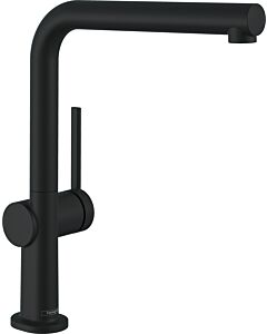 hansgrohe Talis M54 mitigeur de cuisine 72840670 1jet, noir mat