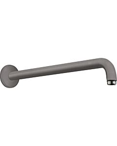 hansgrohe bras de hansgrohe 27413340 chrome noir brossé, 90 °, 389 mm