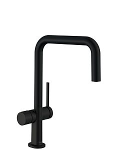 hansgrohe Talis M54-U220 robinet de cuisine 72807670 robinet d&#39;arrêt, 1jet, noir mat