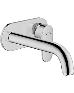 hansgrohe Vernis Blend Fertigmontageset 71576000 Unterputz-Waschtischarmatur, für Wandmontage, mit Auslauf 20,5cm, chrom