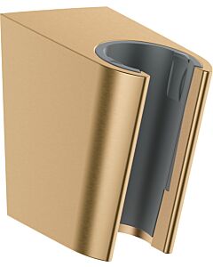 hansgrohe Support de douche Porter 28331140 position de maintien fixe, en plastique, bronze brossé