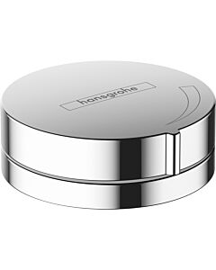 hansgrohe device shut-off valve 72841000 d= 48mm, round, chrome