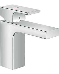 hansgrohe Vernis Shape Waschtischarmatur 71594000 CoolStart, mit Zugstangen-Ablaufgarnitur, chrom