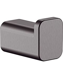 hansgrohe Crochet simple AddStoris 41742340 fixation murale, métal, chrome noir brossé