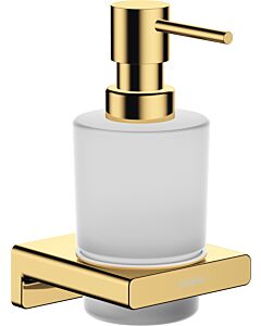 hansgrohe AddStoris Seifenspender 41745990 Wandmontage, Glaseinsatz, Metall, polished gold optic