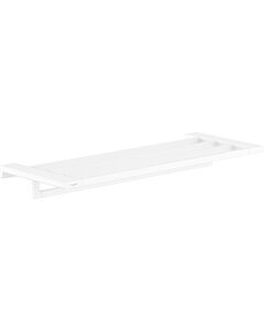 hansgrohe AddStoris Handtuchablage 41751700 Länge 648mm, mit Handtuchhalter, Wandmontage, Metall, mattweiß