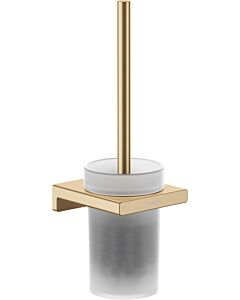 hansgrohe AddStoris WC-Bürstengarnitur 41752140 Wandmontage, Metall, Glas, brushed bronze