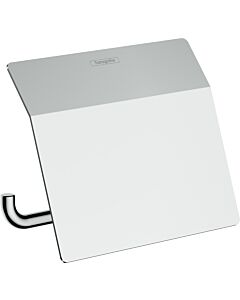 hansgrohe AddStoris Papierrollenhalter 41753000 mit Deckel, Wandmontage, Metall, chrom