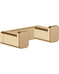 hansgrohe AddStoris Doppelhaken 41755140 Wandmontage, Metall, brushed bronze