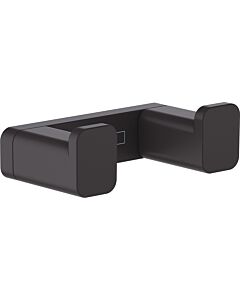 hansgrohe AddStoris Doppelhaken 41755670 Wandmontage, Metall, mattschwarz