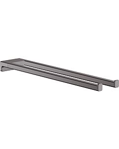 hansgrohe AddStoris Handtuchhalter 41770340 Länge 445mm, zweiarmig, Wandmontage, Metall, brushed black chrome