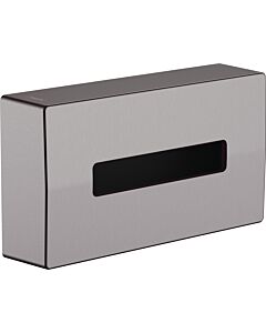 hansgrohe AddStoris Kosmetiktuchbox 41774340 Wandmontage, brushed black chrome