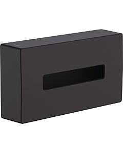 hansgrohe Boîte à mouchoirs AddStoris 41774670 fixation murale, noir mat