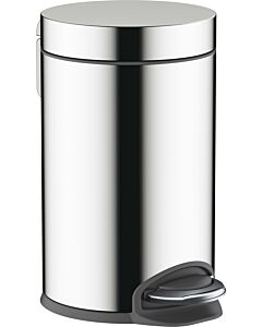 hansgrohe Poubelle à pédale AddStoris 41775000 capacité 3 l, sur pied, chromé