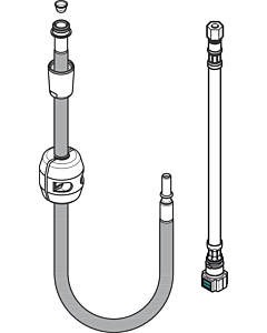hansgrohe hose connection BS / DN 8 / screw. 96921000 Glideflex / 1750
