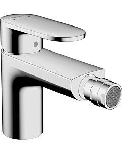 hansgrohe Mélangeur de bidet Vernis Blend 71210000 avec tirette garniture de vidange , chromé
