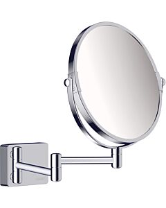 hansgrohe AddStoris Rasierspiegel 41791000 1-fach und 3-fach Vergrößerung, Wandmontage, chrom