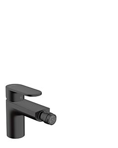 hansgrohe Vernis Blend bidet mixer 71210670 with pop-up waste set, matt black