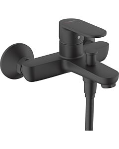 hansgrohe Vernis Blend bath mixer 71440670 exposed, projection 171mm, matt black