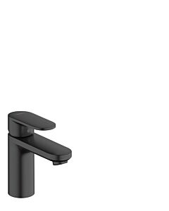 hansgrohe Vernis Blend CoolStart 100 Einhebel-Waschtischarmatur 71527670 ohne Ablaufgarnitur, schwarz matt