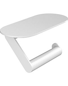 hansgrohe WallStoris Papierrollenhalter 27928700 230mm, mit Ablage, Wandmontage, Mattweiß
