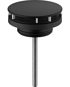 hansgrohe washbasin valve 50001670 not closable, for washbasins, matt black
